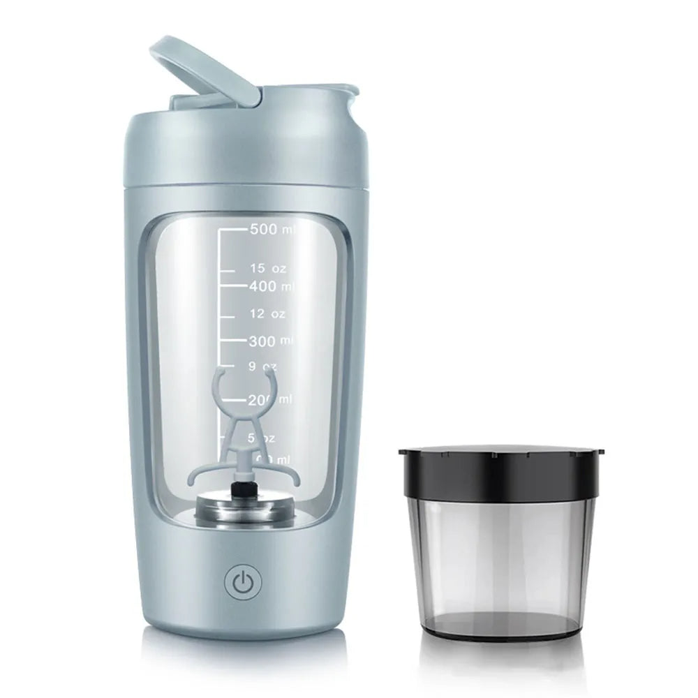 ShakePro™ – שייקר חלבון חשמלי עם אחסון אבקה