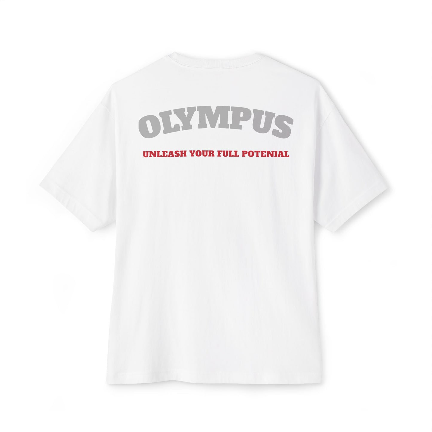 Olympus Original™ Oversized Tee – Clean. Iconic. Unisex.