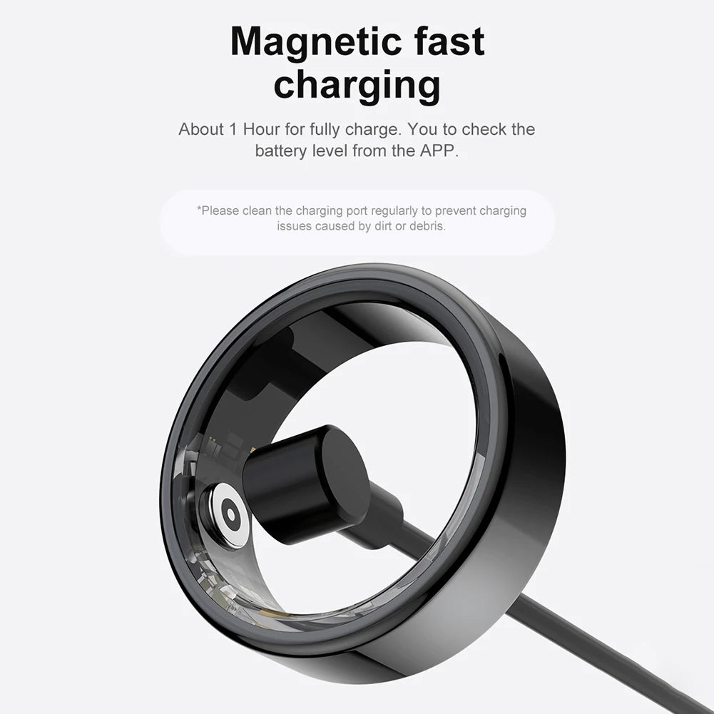 AuraRing™ – Sleek Smart Ring for Fitness, Sleep & More