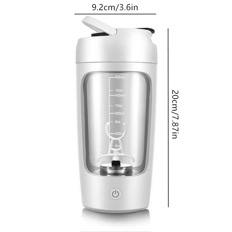 ShakePro™ – שייקר חלבון חשמלי עם אחסון אבקה