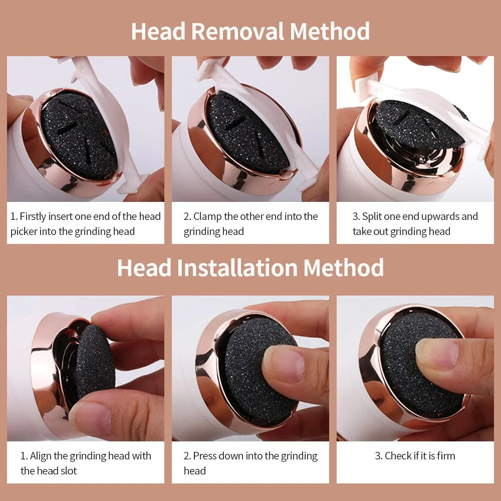 SmoothStep™ – Rechargeable Foot Callus & Dead Skin Remover