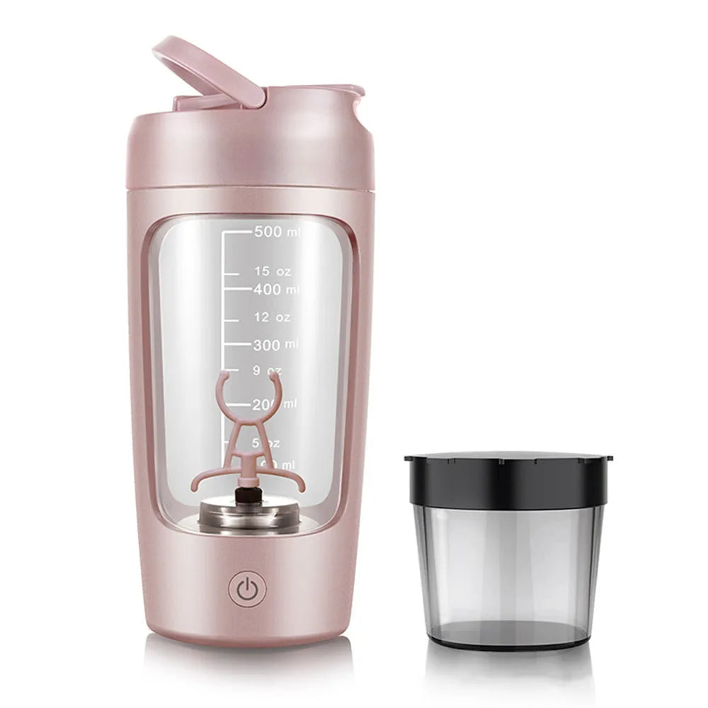 ShakePro™ – שייקר חלבון חשמלי עם אחסון אבקה