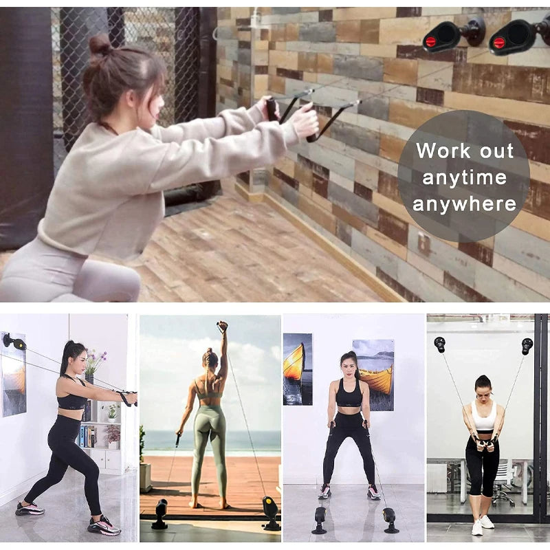 CoreForce™ – מאמן חבל התנגדות עם בסיס יניקה