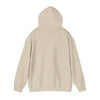 Beige hoodie on a white background