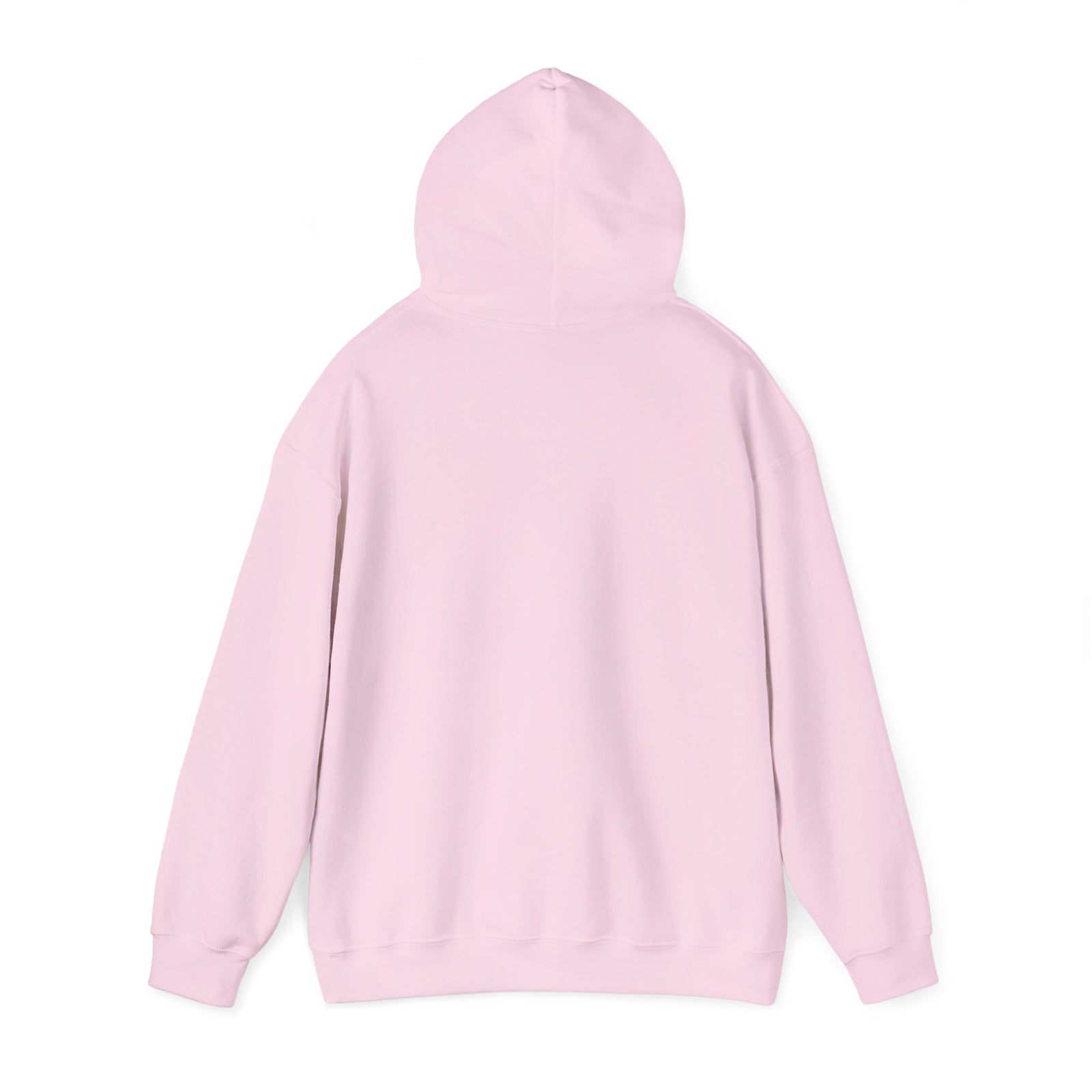 Pink hoodie on a white background