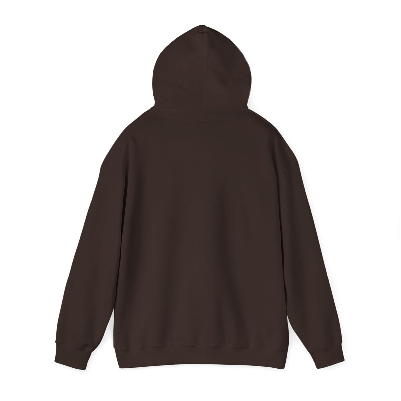 Brown hoodie on a white background