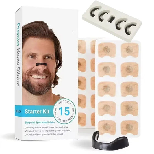 SilentSleep™ – Magnetic Nose Clip for Snore Relief & Easy Breathing