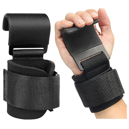 PowerGrip™ – Weightlifting Hooks with Wrist Support