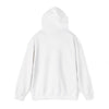 White hoodie on a white background