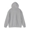 Gray hoodie on a white background