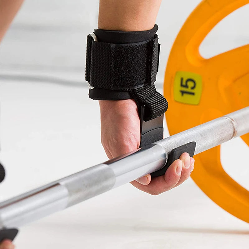 Weightlifting Hooks with Wrist Support | Olympusil