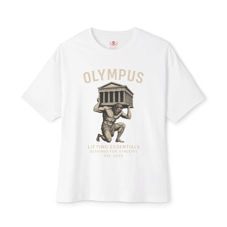 Olympus Atlas Vintage Tee — Greek Myth Legend Style - unisex hoodie, Unisex Crewneck Sweatshirt, Baseball Caps, Unisex Oversized Tee, Gym Towel, Oversized T-Shirt, Weightlifting Grip Pads, Weighted Vest, Lumbar Belt -  Olympus